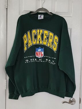 ​VTG 1994 Green Bay Packers Sweatshirt XXL Logo Athletic Authentic Pro Line USA